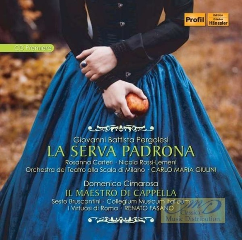 Pergolesi: La Serva Padrona,  Cimarosa: Il maestro di cappella